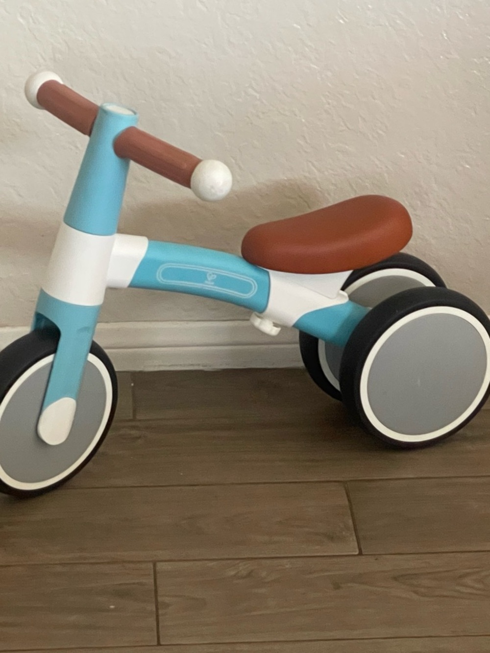 Hape 18m+ BLU First Ride Kids/Children/Toddler Padded Push Bike Ride-On Play Toy